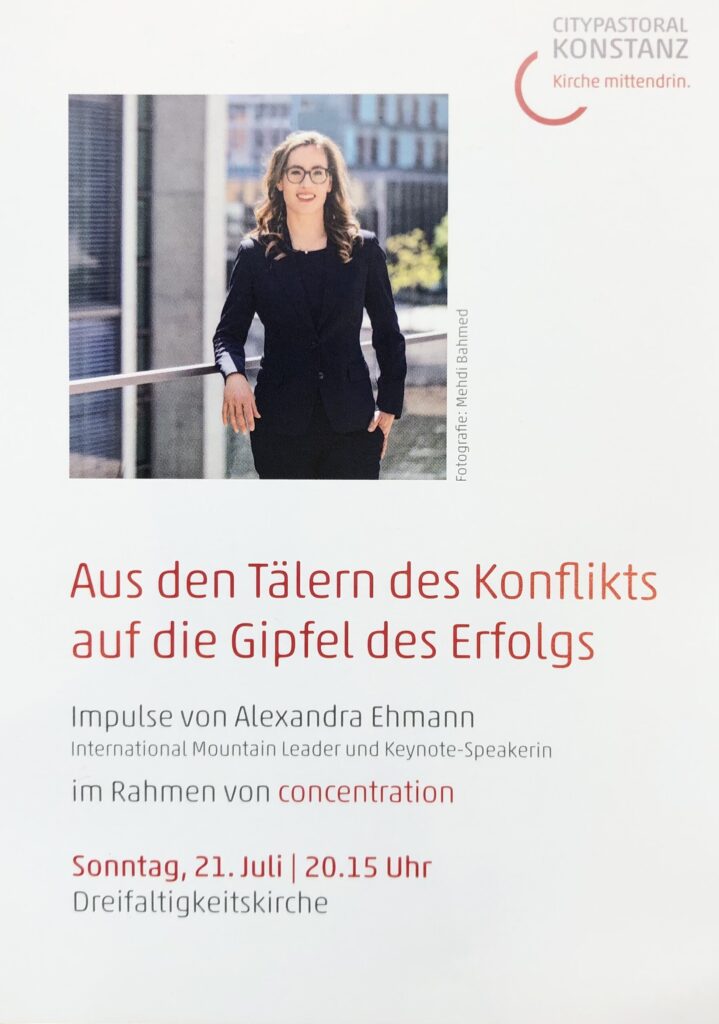 Alexandra Ehmann Keynote Impulsvortrag Rede